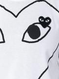 printed heart T-shirt