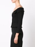 off-the-shoulder blazer