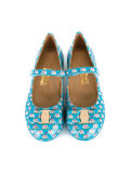 elephant print ballerinas 