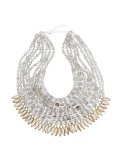 beaded crystal necklace 