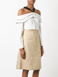 a-line midi skirt 