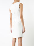zipped trim dress 