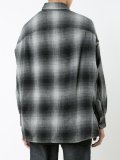 dropped shoulder plaid shirt