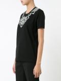 beaded detail T-shirt