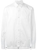 drawstring pull shirt jacket