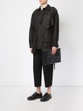 top zip clutch