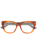 Web arm transparent glasses