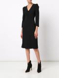 v neck dress