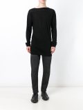 lightweight long length sweater