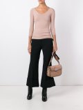 scoop neck jumper