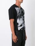 abstract print T-shirt