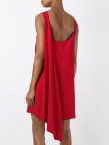 slash neck dress
