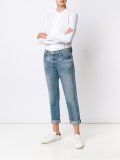 band collar shirt