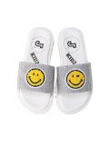 Smile jersey sandals
