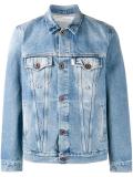 spray paint denim jacket