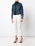chest pockets denim jacket