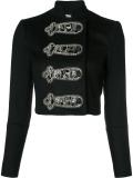 cropped military jacket