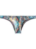 printed bikini bottom