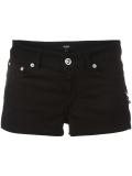 safety pin embellished shorts 