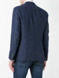 peaked lapel blazer