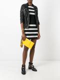 scarf detail clutch