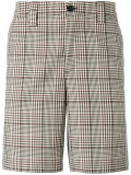 checked shorts