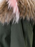 fur trimmed parka 