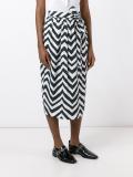 zig zag pattern skirt