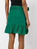 ruffled skirt