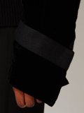 velvet sleeve jumper