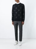 fox print sweatshirt 