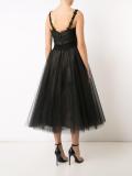 tulle flared dress