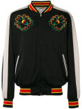 embroidered bomber jacket