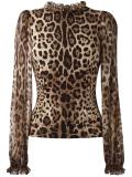 leopard print blouse
