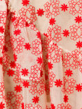 floral print ruffled skirt