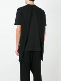 rear slit layer T-shirt  