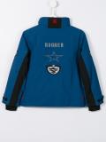 zipped ski jacket