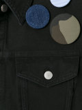 detachable sleeve denim jacket