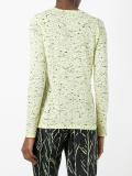 splatter print T-shirt