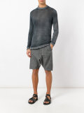 high neck slim-fit jumper