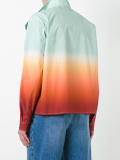 standing collar buttoned jacket