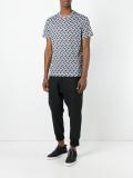 motorcycle print T-shirt