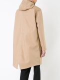 boxy hooded coat