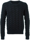 jagged knit jumper