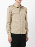 pocketed shirt jacket