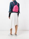 logo embossed backpack