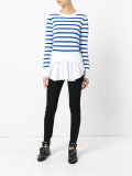 striped layer jumper 