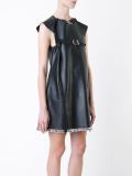 leather swing dress
