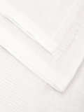 frayed trim scarf 