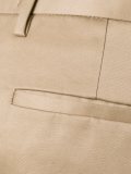 dropped crotch straight-fit chinos